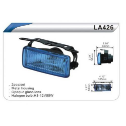 Фара додаткова DLAA 426 BL/H3-12V-55W/105*50mm (компл) Фото Фара додаткова DLAA 426 BL/H3-12V-55W/105*50mm (компл)