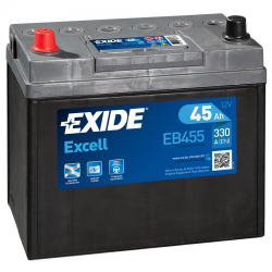 Акумулятор Exide Excell 6СТ-45 АЗИЯ (EB455) Фото Акумулятор Exide Excell 6СТ-45 АЗИЯ (EB455)