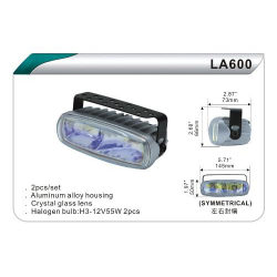 Фара додаткова DLAA 600 RY/2хH3-12V-55W/145*50mm (компл) Фото Фара додаткова DLAA 600 RY/2хH3-12V-55W/145*50mm (компл)