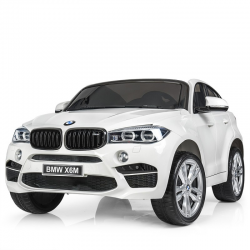 Дитячий електромобіль Kidsauto BMW X6M White Фото Дитячий електромобіль Kidsauto BMW X6M White