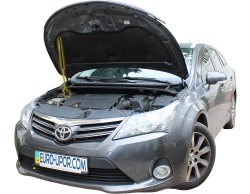 Газовий упор капота Toyota Avensis T27 (2009-2018) (1 шт) Фото Газовий упор капота Toyota Avensis T27 (2009-2018) (1 шт)