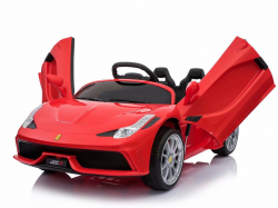 Дитячий електромобіль Kidsauto Ferrari 458 lambo doors style Red Фото Дитячий електромобіль Kidsauto Ferrari 458 lambo doors style Red