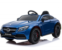 Дитячий електромобіль Kidsauto Mercedes-Benz C63 S AMG Blue лак Фото Дитячий електромобіль Kidsauto Mercedes-Benz C63 S AMG Blue лак