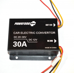 Інвертор PowerOne+ (24V-12V) 30A Фото Інвертор PowerOne+ (24V-12V) 30A