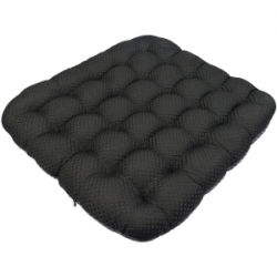 Автомобільна подушка з пробуджуючим ефектом, 40х40 см (чорний/сірий) Фото Автомобільна подушка з пробуджуючим ефектом, 40х40 см (чорний/сірий)