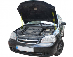 Газовий упор капота Chevrolet Lacetti (2014-2013) (2 шт) Фото Газовий упор капота Chevrolet Lacetti (2014-2013) (2 шт)