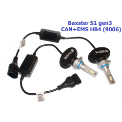    Baxster S1 gen3 HB4 (9006) 6000K CAN+EMS ()