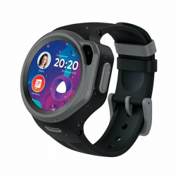   - Elari KidPhone 4G Round Black  GPS-   (KP-4GRD-B)