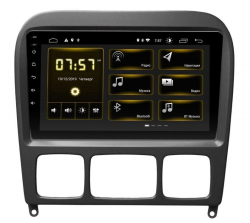Автомагнітола штатна Incar DTA-1528 Mercedes S-class 1998-2005 (W220) Android 10 9 Фото Автомагнітола штатна Incar DTA-1528 Mercedes S-class 1998-2005 (W220) Android 10 9