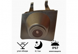 Камера переднього огляду Prime-X С8043W BMW X3 (2013) Фото Камера переднього огляду Prime-X С8043W BMW X3 (2013)