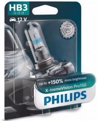    Philips HB3 X-tremeVision Pro150 +150% (9005XVPB1) (1pcs blister)
