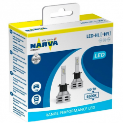 Світлодіодна лампа Narva H1 Range Performance 12/24v 6500K X2 (18057) (2pcs carton) Фото Світлодіодна лампа Narva H1 Range Performance 12/24v 6500K X2 (18057) (2pcs carton)