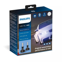    Philips H3 Ultinon Pro9000 HL +200% (11336U90CWX2) (2pcs blister)