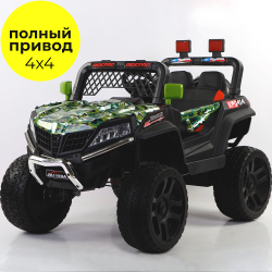    Kidsauto 1199A Green Camo 4x4  ( )