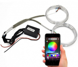 Світлодіодні кільця (ангельські очі) Baxster 80мм 2,5 Фото Світлодіодні кільця (ангельські очі) Baxster 80мм 2,5