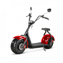   Citycoco 1500W, 60V12Ah, Red (r804/1500Rd)