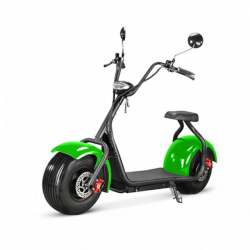 Електроскутер Citycoco Long 1500W, 60V12Ah, Green (r804d/1500Gn) Фото Електроскутер Citycoco Long 1500W, 60V12Ah, Green (r804d/1500Gn)