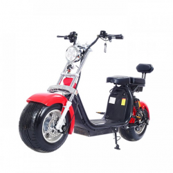   Citycoco Long 1500W, 60V12Ah, Red (r804d/1500Rd)