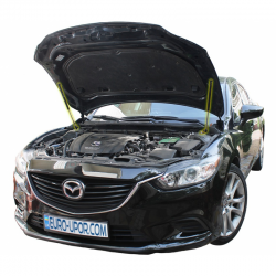 Газовий упор капота Mazda 6 (3g) rest (2018+) (2 шт) Фото Газовий упор капота Mazda 6 (3g) rest (2018+) (2 шт)