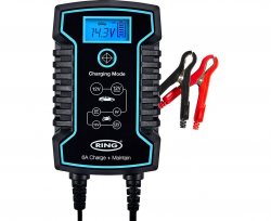 Зарядний пристрій для акумуляторів Ring RESC806 6/12В, 6А Фото Зарядний пристрій для акумуляторів Ring RESC806 6/12В, 6А