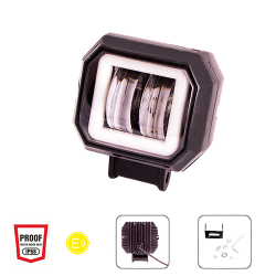     PULSO WLP-20S4M SPOT 4Led*5W (70*60*50)/10-30V/20W/6000K + DRL (WLP-20S4M)
