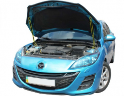 Газовий упор капота Mazda 3 BL (2g) (2009-2013) (2 шт) Фото Газовий упор капота Mazda 3 BL (2g) (2009-2013) (2 шт)