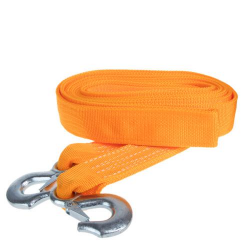 Трос буксирувальний Vitol ТР-250-4-1 (4т стрічка 48мм х 5м оранж/крюк/кулек) Фото Трос буксирувальний Vitol ТР-250-4-1 (4т стрічка 48мм х 5м оранж/крюк/кулек)