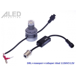   DRL Aled 1156 (P21W) 12V 1156V3 +  + 