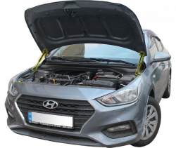 Газовий упор капота Hyundai Acccent 3 (2005-2010) (2 шт) Фото Газовий упор капота Hyundai Acccent 3 (2005-2010) (2 шт)