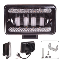Фара робочого світла PULSO LP-7716 HI+LOW (150*90*70) 9-36V/40W/6000K + DRL Фото Фара робочого світла PULSO LP-7716 HI+LOW (150*90*70) 9-36V/40W/6000K + DRL