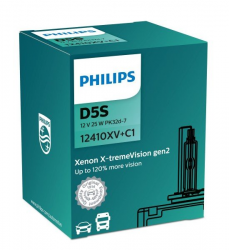 ���� ���������� ����� Philips D5S X-tremeVision gen2 +120% (12410XV2C1) (1pcs carton)