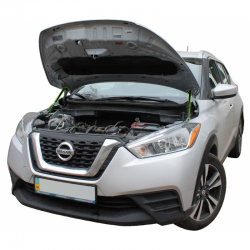 Газовий упор капота Nissan Kicks (2016+) (2 шт) Фото Газовий упор капота Nissan Kicks (2016+) (2 шт)