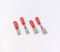   2x2.8mm, 2x4.8mm (4) red
