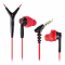 Yurbuds Inspire 400 Black-Red (YBIMINSP04RNB)