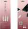 Rock 3 in 1 charging cable w/ version B/USBA TO lightning+Type C+micro/ 1,2M Rose Gold (RCB0437-Rose