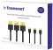  Tronsmart MUPP1 1m Premium MicroUSB (3pcs) Cable Pack Black