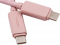 Rock USB-C to C Cable USB3.0 1 m Rose Gold (RCB0412-Rose Gold)