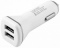 LDNIO DL-C219 Car charger 2USB 2.1A + MicroUsb cable White