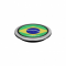MOMAX Q.Pad Wireless Charger - Brazil (World Cup Ed.) (UD3BZ)