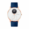 Withings Steel HR Watch 36mm White/Gold with Leather Blue & Grey Silicone Bands (HWA03b-36white-RG-)
