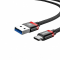 Baseus Golden Belt USB3.0 Cable Type-C Black/Red (CATGB-A19)