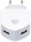 INKAX CD-18 Travel charger + Lightning cable 2USB 2.1A White