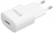 INKAX CD-27 Travel charger + Type-C cable 1USB 2.1A White