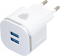 INKAX CD-20 Travel charger + Lightning cable 2USB 2.4A White