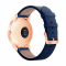 Withings Steel HR Watch 36mm Blue/Gold with Leather Blue & Blue Silicone Bands (HWA03b-36blue-RG-L.)