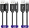 ������ Tronsmart CPP5 Type-C PowerLink Cable Pack 0.3m+1m+1.8m Black