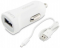 LDNIO DL-C17 Car charger 1USB 1A + MicroUsb cable White