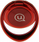 Usams US-ZJ027 Gyro ring holder with CD stripe Red (ZJ27ZJ04)