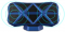   EMIE Lambo bluetooth speaker Blue