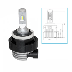 Світлодіодні лампи QLine Alpha BMW-H7 6000K (пара) Фото Світлодіодні лампи QLine Alpha BMW-H7 6000K (пара)